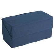 Drive Medical 10 Inch Folding Bed Wedge Pillow, Blue Foam