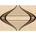 thumbnail image 1 of Ahgly Company Indoor Rectangle Patterned Copper Brown Area Rugs, 8' x 12', 1 of 6