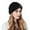 Black, variant on Weikingp Hats for Women, Women Braid Turban Hats Cap Hair Bonnet Head Scarf Wrap Cover Hat, Black