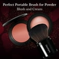 thumbnail image 4 of Retractable Kabuki Makeup Brush, Powder Brushes Foundation Travel Foundation Brush for Blush Bronzer & Powder…, 4 of 7