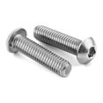 thumbnail image 2 of M8-1.25 x 55mm Button Head Socket Cap Screws, Stainless Steel 18-8, Bright Finish, Fully Threaded, Allen Socket Drive, 10 PCS, 2 of 4