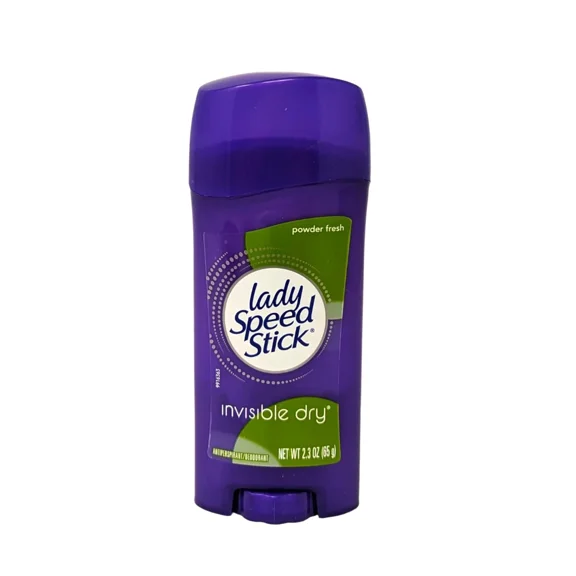 Lady Speed Stick Invisible Dry Antiperspirant Solid Powder Fresh 2.3 Oz