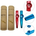 thumbnail image 2 of 2 Sets Metal Kazoos Kids Musical Instrument Guitar Accompaniment Professional Kazoo, 2 of 8