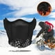 thumbnail image 2 of Cubierta facial para ciclismo de invierno - Medio pasamontañas para clima frío para correr, esquiar, snowboard, en motocicleta Deportes de Macarena DIEADOR DE INVIERNO BALACLAVA, 2 of 8