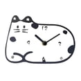 thumbnail image 3 of Reloj de escritorio de gato, reloj de mesa, reloj de tiempo, movimiento silencioso moderno, reloj acrílico, decoración para oficina, interior, baño, e, 3 of 9