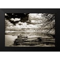 thumbnail image 2 of Hausenflock, Alan 24x17 Black Modern Framed Museum Art Print Titled - Old Mill Lake, 2 of 5