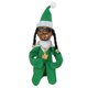 thumbnail image 1 of Bsvklp Snoop On The Stoop Christmas Elf Doll Fieltro Resina Muñecas Ornamento (Verde A), 1 of 7