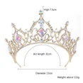 thumbnail image 5 of Coronas De Reina De Diamantes De Imitación De Cuentas De, 5 of 5