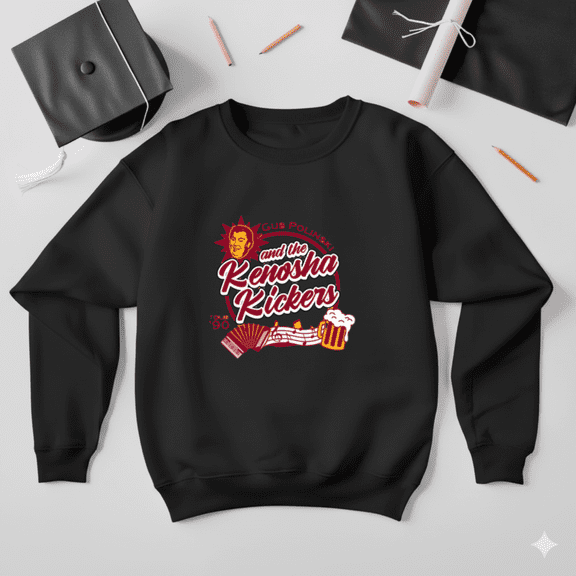 Kenosha Kickers Vintage Tour 90s Retro Holiday Movie Humor Sweatshirt, up to size 5XL