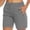 A320 Gray, variant on Xdegoge Women's Quick-Dry Athletic Hiking Shorts Lightweight Water Repellent Workout Gym Shorts with Zipper Pockets