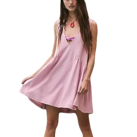 

Shark Slippers Women Summer Casual Tank Dress