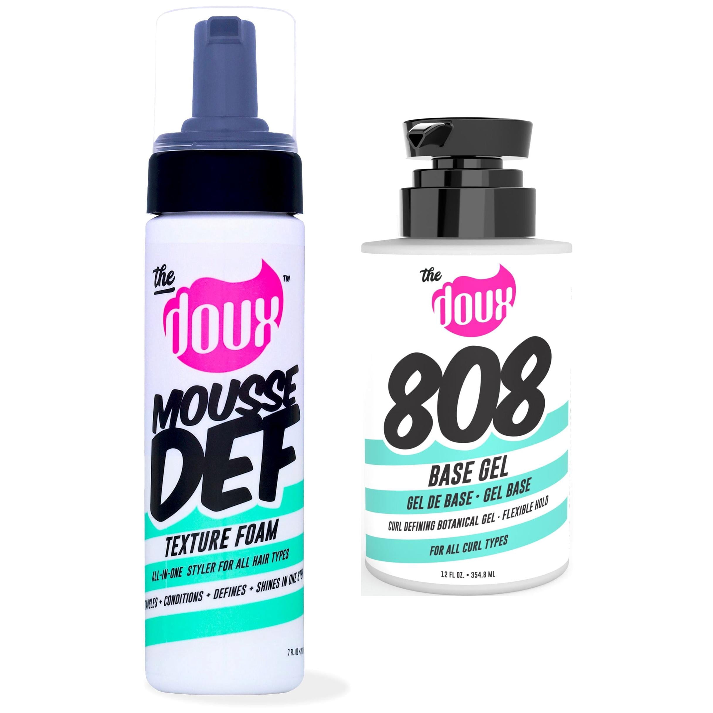 The Doux MOUSSE DEF Texture Foam, 2pk, Multi-Use Mousse, 7oz