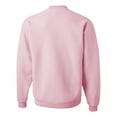 thumbnail image 3 of Jerzees Chandail en Molleton à Col Rond pour Adulte NuBlend, 4X, Rose Classique, 3 of 3
