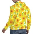 thumbnail image 3 of Hoodies for Men - Sunflowers2 Long Sleeve Comfrt Men'S Fashion Hoodies & Sweatshirts, Sweatshirts for Men Hoodies Pullover Clothing Clothes with Pouch, 3 of 7