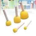 thumbnail image 5 of MesaSe 5pc Round Sponge Brush Set for Kids DIY Painting, 5 of 5