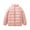 Pink, variant on Girls Down Jackets Winter Children Loose Fit Zipper Windproof Warm Hooded Coat Clothes 12-18 M