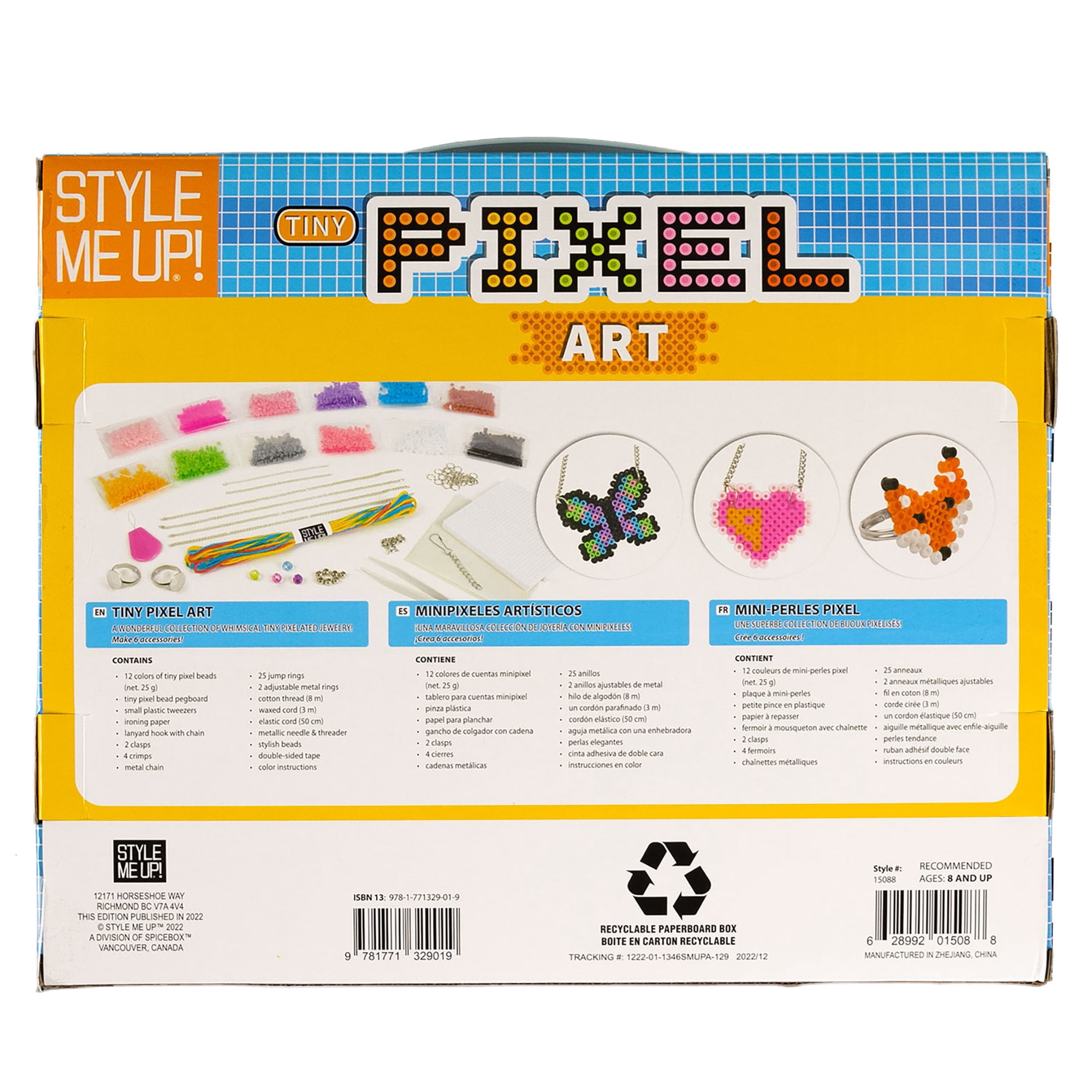 Style Me Up, Pixel Art, Kids Crafting