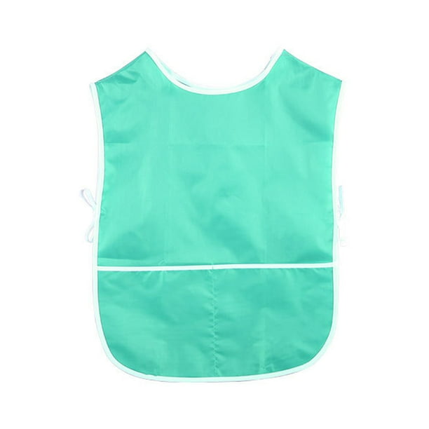 Advancent Delantales de pintura para niños, delantal de pintura para niños pequeños de secado rápido, abrigo antipolvo lavable, pintura a mano Herramientas y accesorios para hornear lago verde Advancent HA060750-16B
