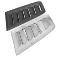 thumbnail image 4 of Refitting 2pcs Bonnet Air Vents Engine Hood Vent Car Refitting Fit For   RS MK2 Matte Black, 4 of 8