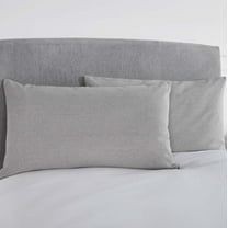 VHC Brands Burlap Dove Grey King Sham 21x38