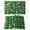 Green Dark Green, variant on St Patricks Day Placemats Set of 8, Spring Country Green Black Shamrock Placemats for Dining Table, Place Mats for Kitchen Tabletop, Waterproof Wipeable Dining Table Mats Set