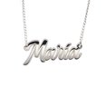 thumbnail image 1 of Collar y dije Zab De Mexico Reconocimientos Plata .925 Nombre Maria, 1 of 4