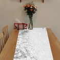 thumbnail image 4 of Caminito de mesa de poliéster Unique Bargains, lavable a máquina, para decoración del hogar, 10 metros, tono plateado, 4 of 6