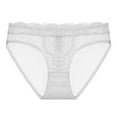 thumbnail image 2 of Bxsruta Women's Low Rise Hip Lifting Underwear with French Thin Sheer Mesh Lace for Daily Comfort and Style, 2 of 8