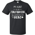 thumbnail image 3 of Inktastic My Aunt is a Firefighter and a Hero T-Shirt, 3 of 5