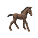 thumbnail image 3 of Caballo de simulación sólido, modelo de juguete, cuarto de caballo, accesorios de escena de potro blanco, juguete de educación temprana para niños, 3 of 5