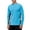 Sky Blue B, variant on Men's Long Sleeve Swim Shirt, UPF 50 Sun Protection Quick Dry Loose Fit Rash Guard for Men, UV Protection Beach Surf Swimming Water T-Shirt for Outdoor Sports Blue B L