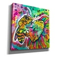 thumbnail image 2 of Epic Graffiti 'No Apollengies' by Dean Russo, Canvas Wall Art, 37"x37", 2 of 8