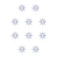 thumbnail image 1 of Moldes de copo de nieve colgante DIY Yuarrent para artesanía hogar decoración regalo de Año Nuevo, 1 of 6