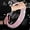 pink, variant on Crystal Rhinestone Bling Steering Wheel Cover, Sparkling Diamond Car SUV Wheel Accessories for Women, Men Universal Fit 15 Inch Steering Wheel Protector