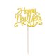 thumbnail image 4 of Juego de 20 adornos para tartas de feliz año nuevo con letras , celebración navideña, nuevo Oro Sunnimix Feliz año nuevo Cake Toppers, 4 of 8