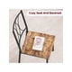 thumbnail image 4 of 5-piece dining mesa set para 4: moderno, small-space solution para dining room y kitchen con metal frame rectangular mesa, 4 of 6