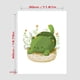 thumbnail image 5 of Moyic Paquete de 3 dibujos animados Cactus estampado sin marco cuadro colgante impermeable Color-rápido lienzo póster Cuadros decorativos para sala Decoración del hogar Moyic HA011818-00, 5 of 6