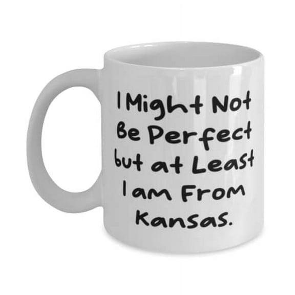 Kansas For, I Might Not Be Perfect but at Least I am From Kansas, New Kansas 15oz Mug, Cup From