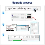Obdprog Mt401 أداة تعديل الكتلة أداة تشخيص السيارات الماسح الضوئي أدوات المعايرة رمز القارئ