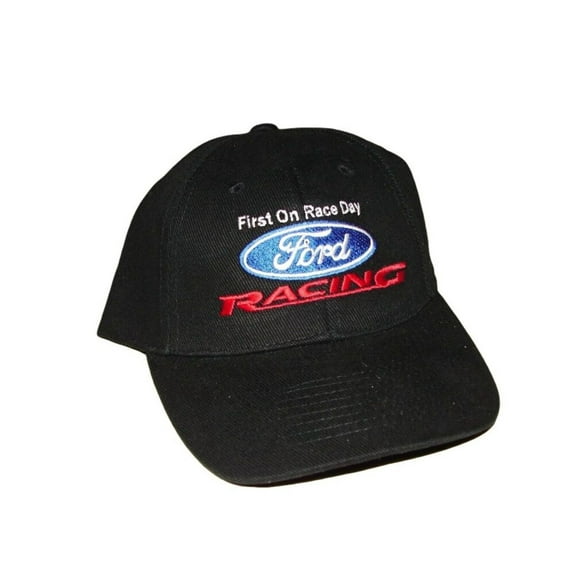 Ford Racing Logo (First On Raceday) Mens Hat Nascar NHRA NMRA