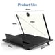 thumbnail image 5 of Lupa de visualización de 20 pulgadas – visualización 3D HD para teléfono celular lupa proyector para películas, vídeos y juegos, soporte plegable para teléfono con amplificador de visualización,, 5 of 5