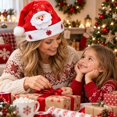 thumbnail image 5 of Leeye 3D Christmas Hats Santa Reindeer Bear Snowman Xmas Party Hat Holiday for Adult 40cm 1pc, 5 of 5
