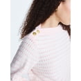 thumbnail image 4 of Free Assembly Women's Button Shoulder Sweater with Long Sleeves, Sizes XS-XXL, 4 of 5