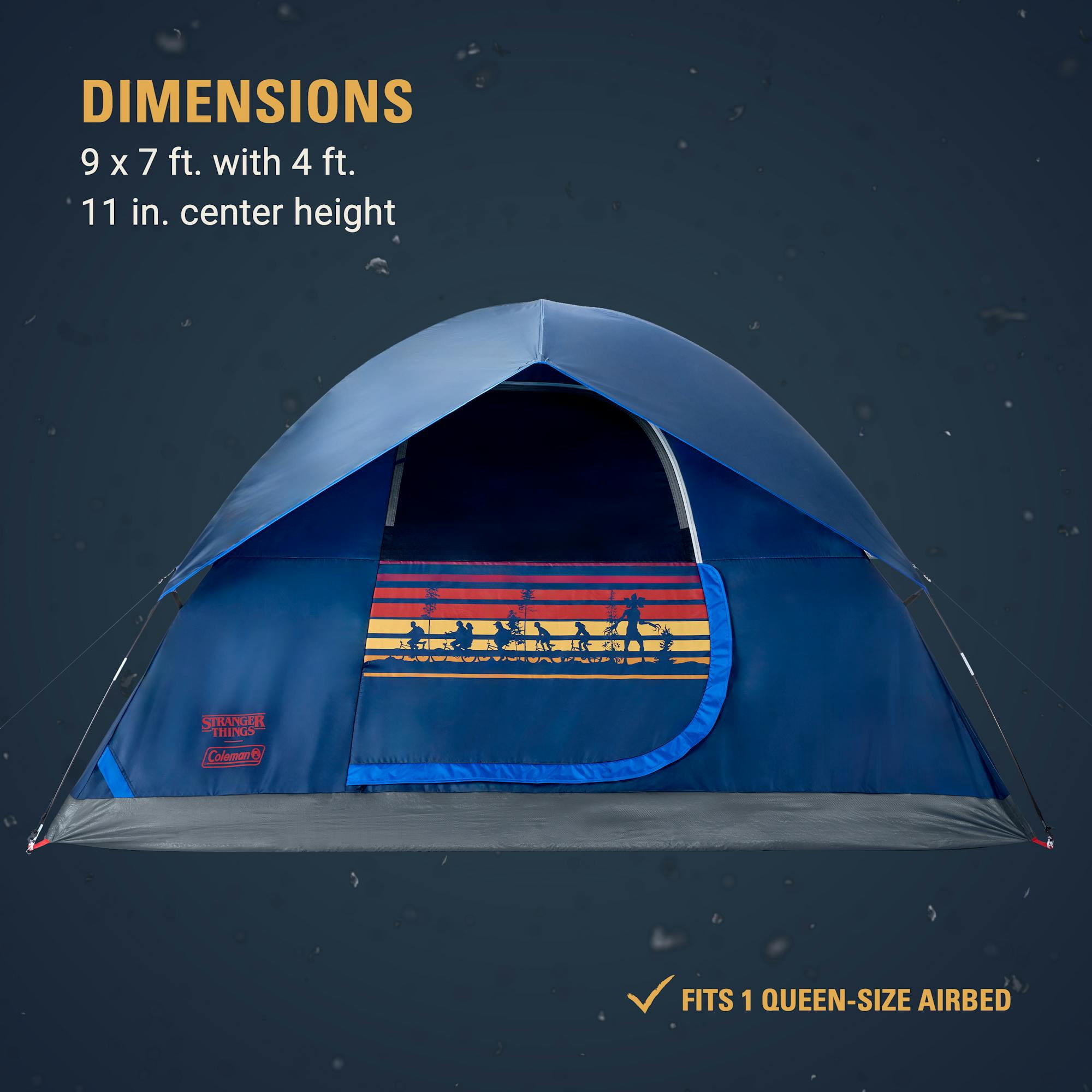 Coleman Stranger Things™ 4-Person Dome Tent