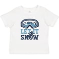 thumbnail image 3 of Inktastic Let It Snow Snowboarding Boys or Girls Toddler T-Shirt, 3 of 5