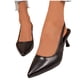 thumbnail image 5 of Zapatos Negros Versátiles de Punta Del Dedo Del Pie de las Mujeres de Tallón Alto de 6,5 cm para el Estilo de Primavera / Verano de Moda Y Cómodo, 5 of 7