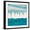Black Frame, variant on Art.com Afternoon Regatta II Art Print by Dan Meneely, Black Frame Wall Art, 21" x 21"