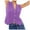 Purple, variant on Renxiaooo Womens Casual Sleeveless Knit Vest Loose Button Down V Neck Stripe Fashion Tops Long Sleeveless Sweater Vest