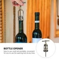 thumbnail image 5 of Hemoton 4pcs Wine Bottle Opener Metal Beer Caps Lifter Red Wine Opening Tool Portable Red Wine Opener, 5 of 8