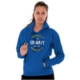 thumbnail image 4 of US Navy Property of Semper Fortis Unisex Plus Size Hoodie Brisco Brands 3X, 4 of 5